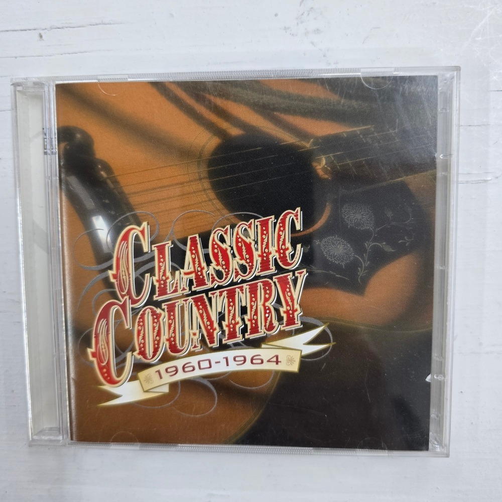Classic Country 1960-1964 Time Life Music 2 CD Set George Jones Patsy Cline Cash